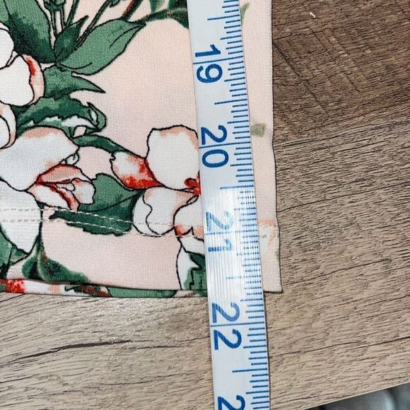 London Times Womens Floral Elastic Waistband Jumpsuit Dress Multicolor Size 6 NW - Picture 11 of 12